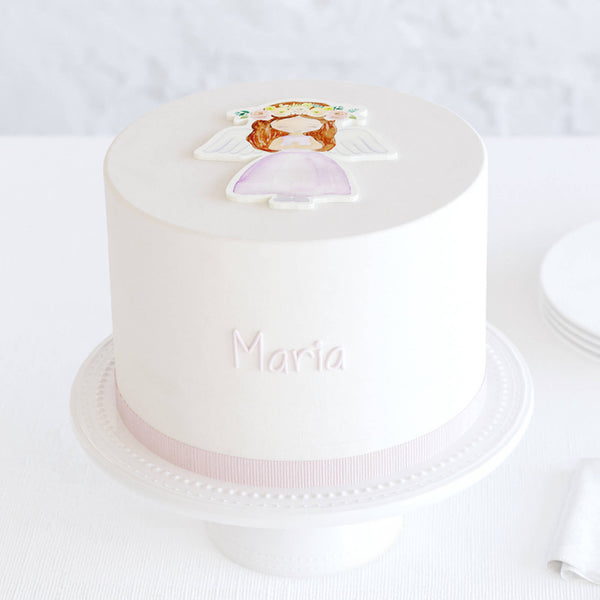 Bolo Comunhão Anjo-princesa